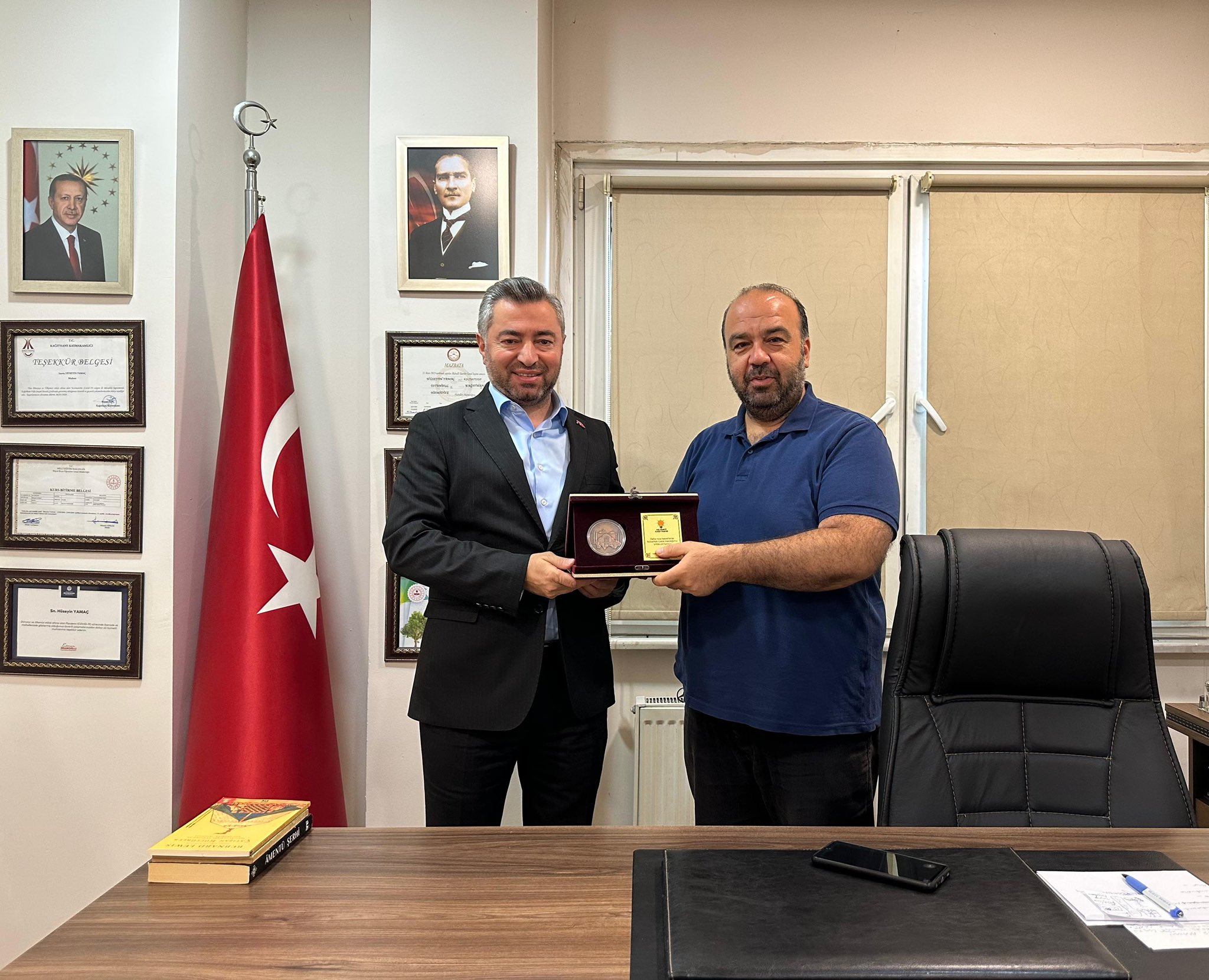 HAMİDİYE MAHALLE MUHTARIYLA İSTİŞARE