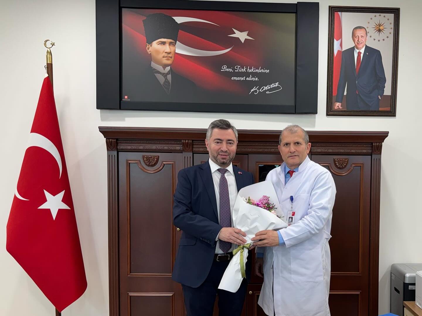 SAĞLIK ÇALIŞANLARINA TIP BAYRAMI ZİYARETİ