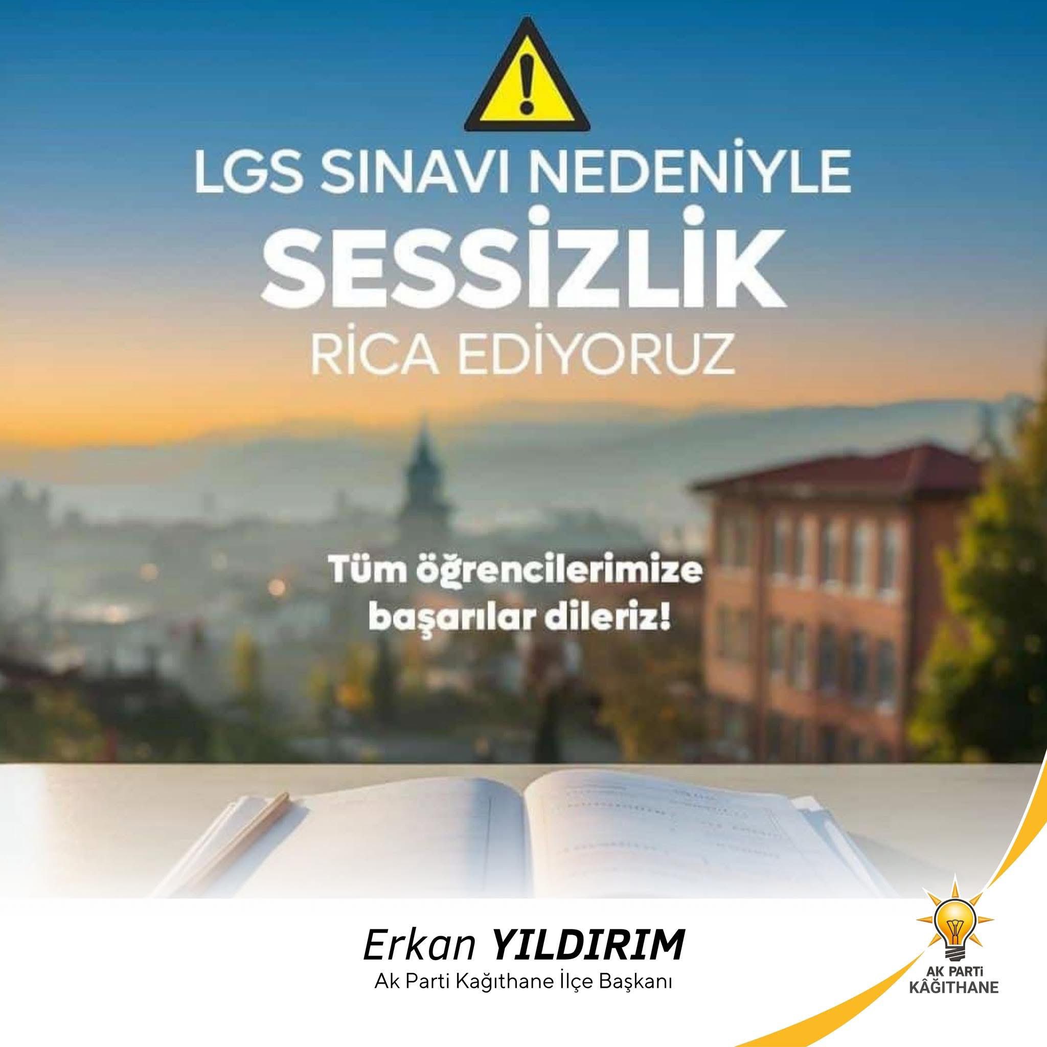 LGS SINAVINA GİRECEK ÖĞRENCİLERİMİZE BAŞARILAR DİLERİZ