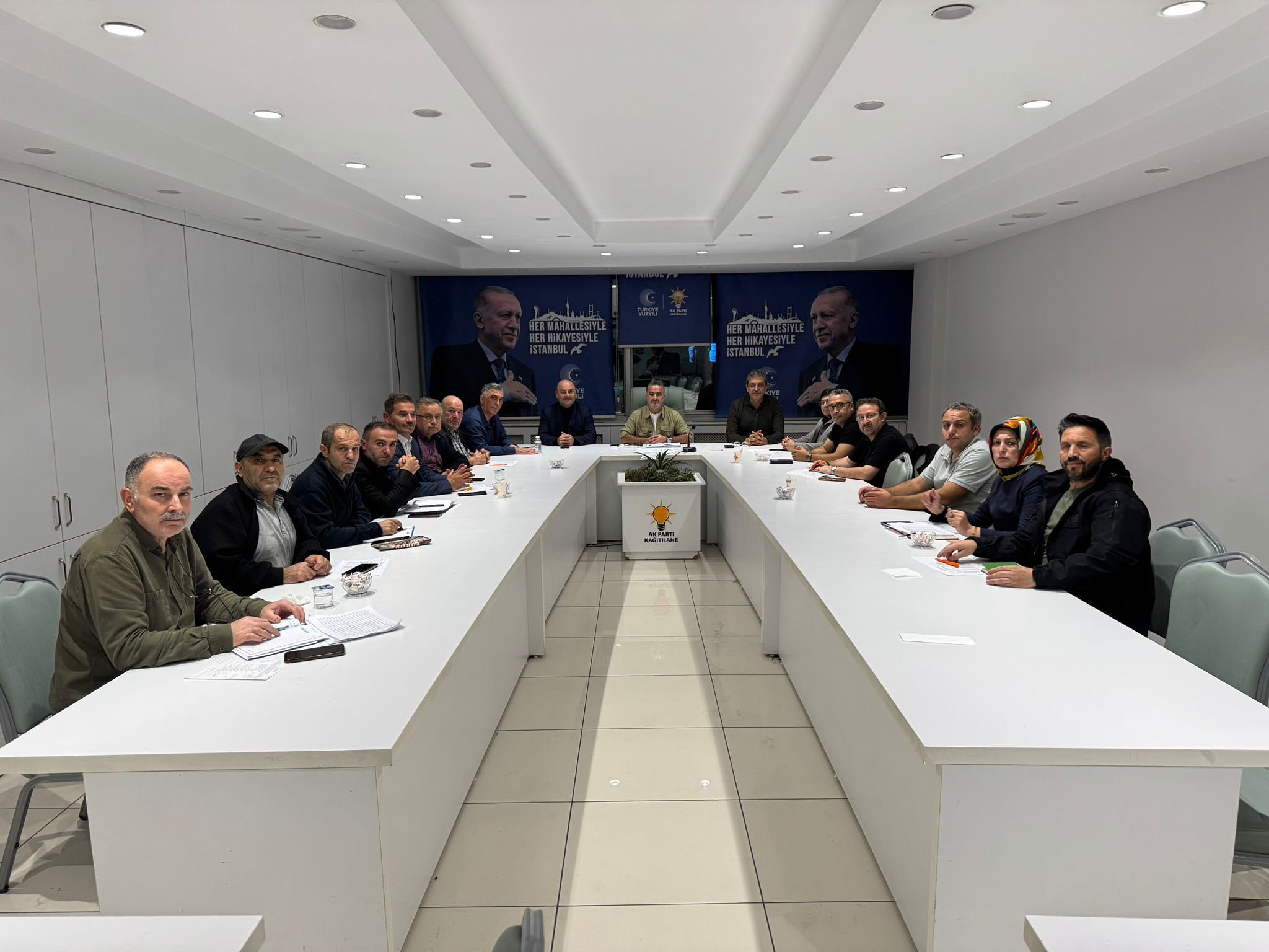 MAHALLE TEŞKİLAT BAŞKANLARI TOPLANTISI GERÇEKLEŞTİRİLDİ