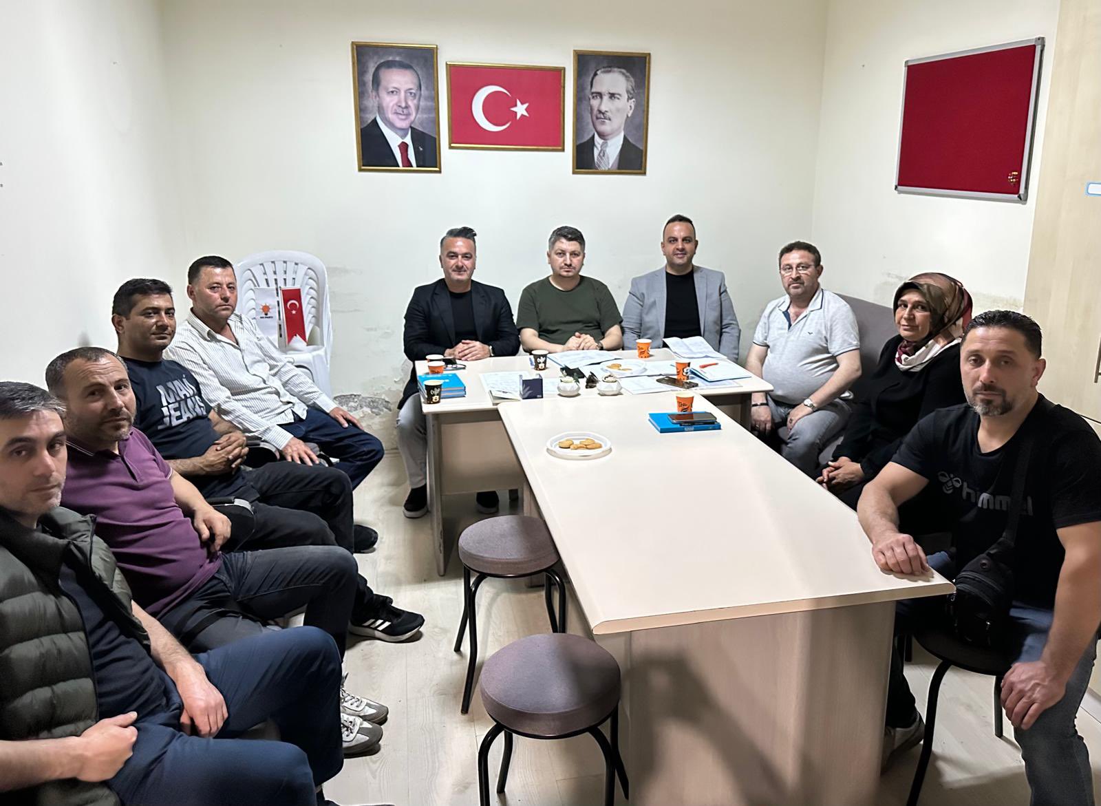 MEHMET AKİF ERSOY–ÇAĞLAYAN–YAHYA KEMAL–YEŞİLCE’DE TEŞKİLAT BULUŞMALARI