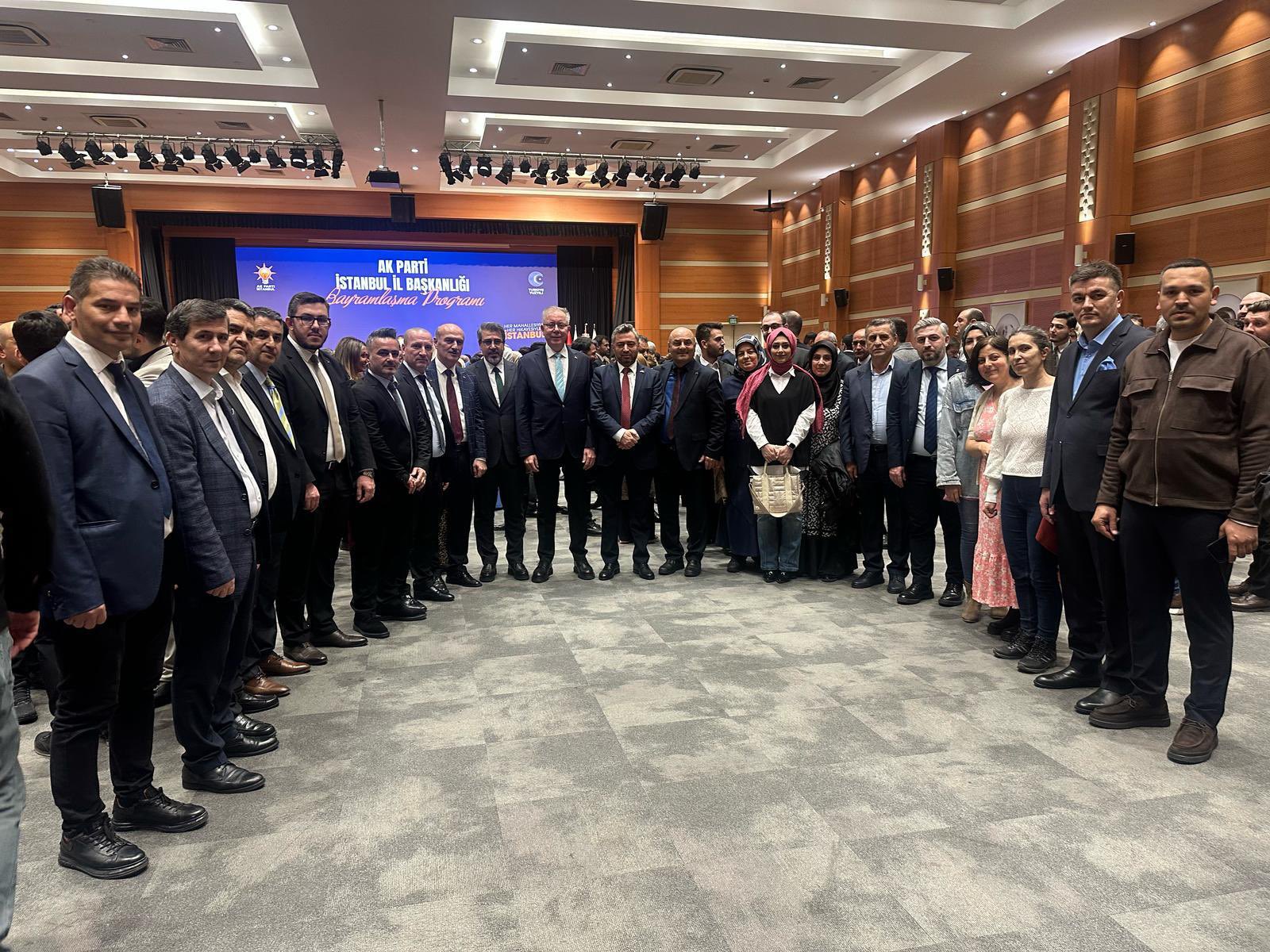 BAYRAMLAŞMA PROGRAMINDA KAĞITHANE AK PARTİ TAM KADRO