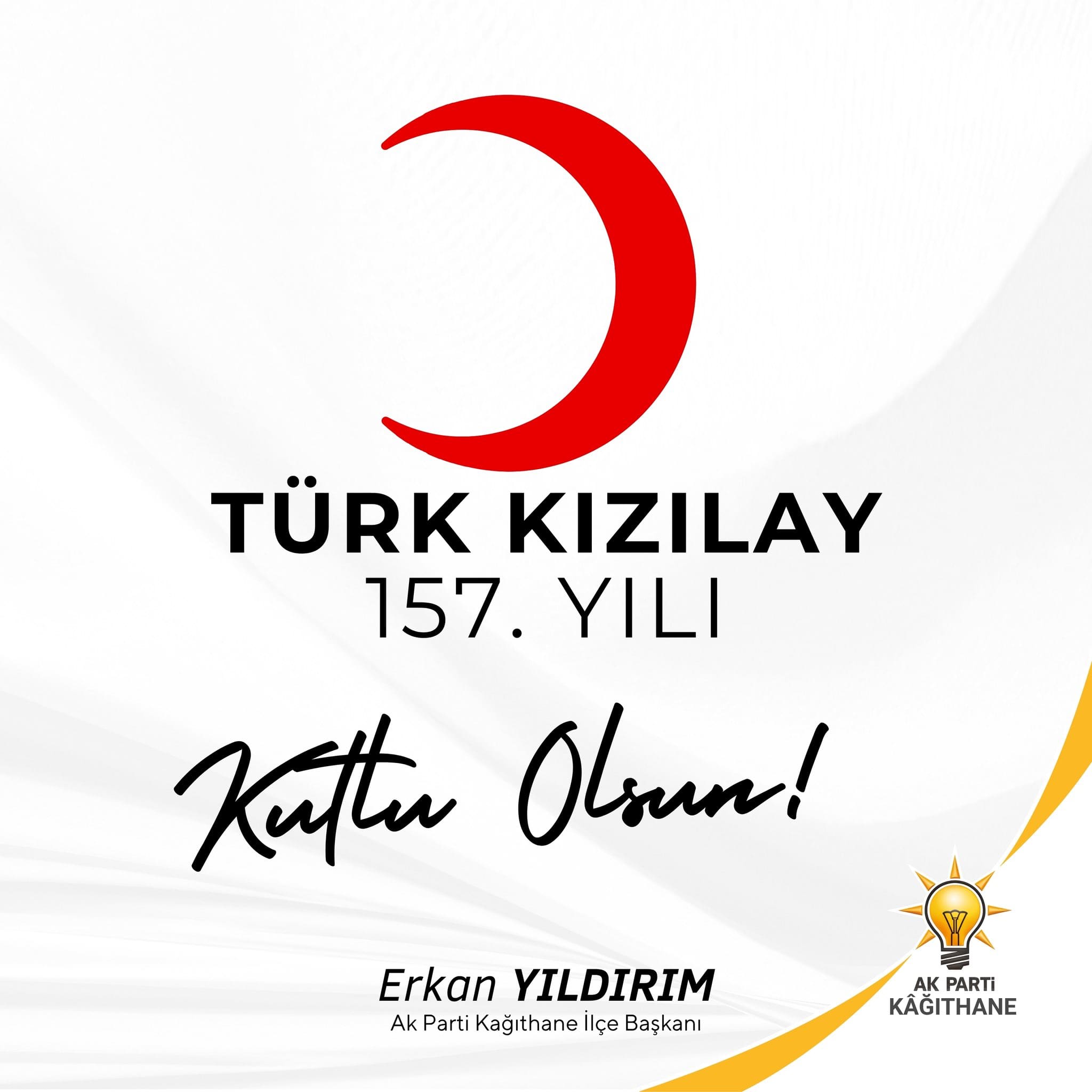 TÜRK KIZILAY’IMIZIN 157. KURULUŞ YILI KUTLU OLSUN