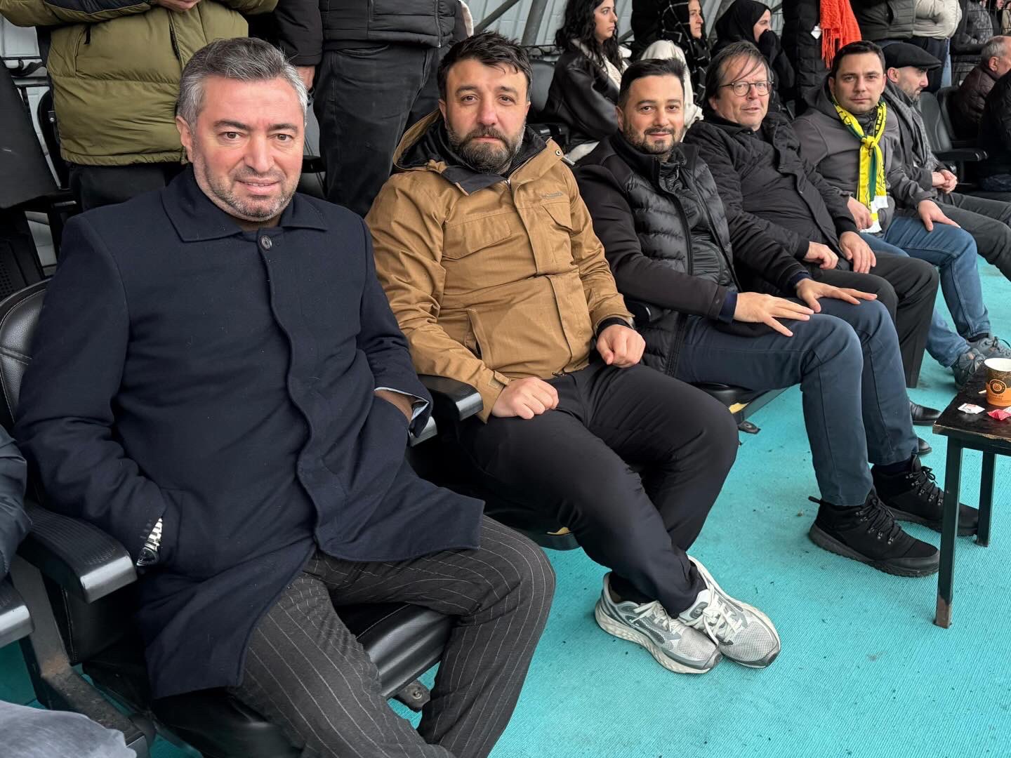 KAĞITHANESPOR MAÇINI TRİBÜNDEN TAKİP ETTİK