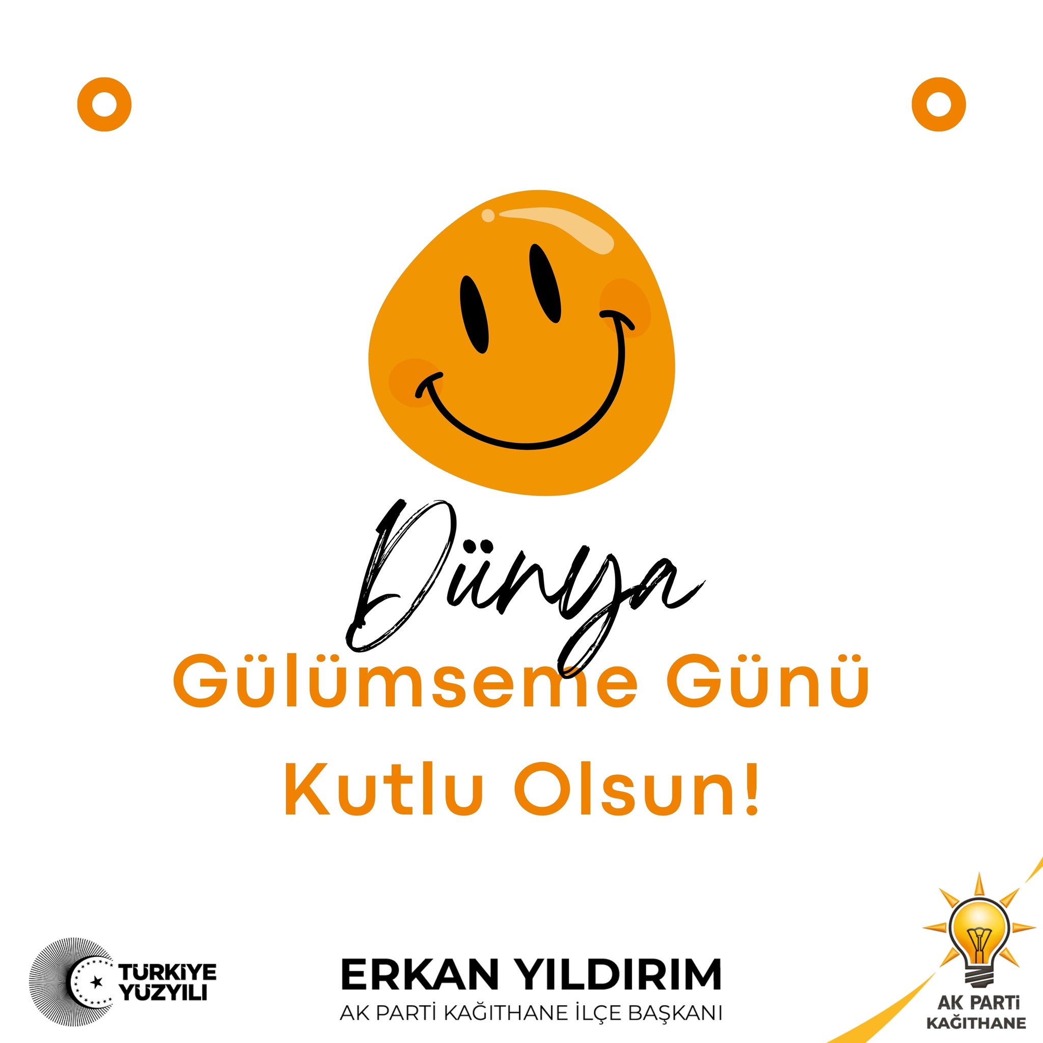 DÜNYA GÜLÜMSEME GÜNÜ KUTLU OLSUN