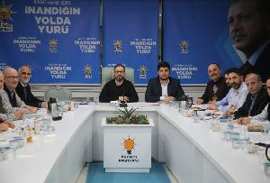 HafTalik olağan mahalle Başkanlarıyla toplantimiz