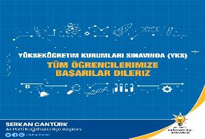 Yarin Sınava Girecek Gençlerimize Başarılar Dileriz 